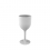 Reusable unbreakable 22cl wine glass White