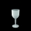 Wiederverwendbares, unzerbrechliches 22 cl Weinglas Weiß