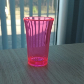 SHOT GLASS 2,5CL FLUO ROSE