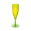 CHAMPAGNE FLUTE 15CL FLUO GREEN