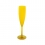 CHAMPAGNE FLUTE 9CL FLUO YELLOW