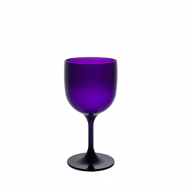 Copa cóctel reutilizable, irrompible y ecológica 26cl violeta oscuro