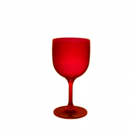 Reusable, unbreakable and ecological cocktail glass 26cl Dark Red 