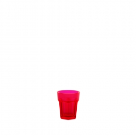 SMART SHOT GLASS 4CL FLUO RED