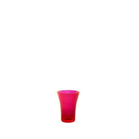 SHOT GLASS 4CL FLUO RED