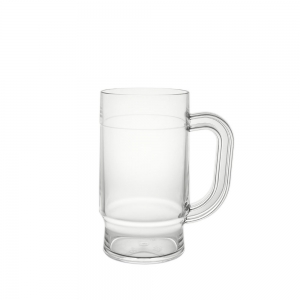 BEER MUG 50CL CLEAR